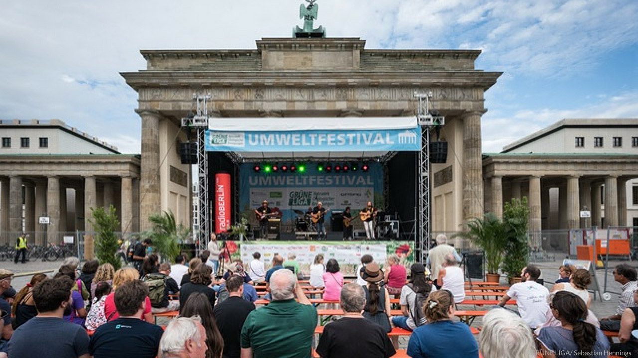 Berlin Environmental Festival at the Brandenburg Gate on 3 June 2018