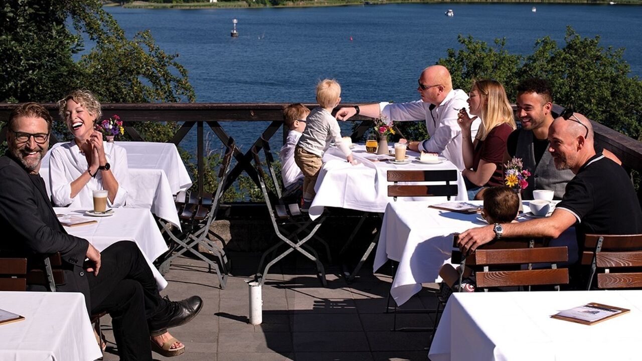 3 Gang Wunsch Menue mit Wannsee Blick2