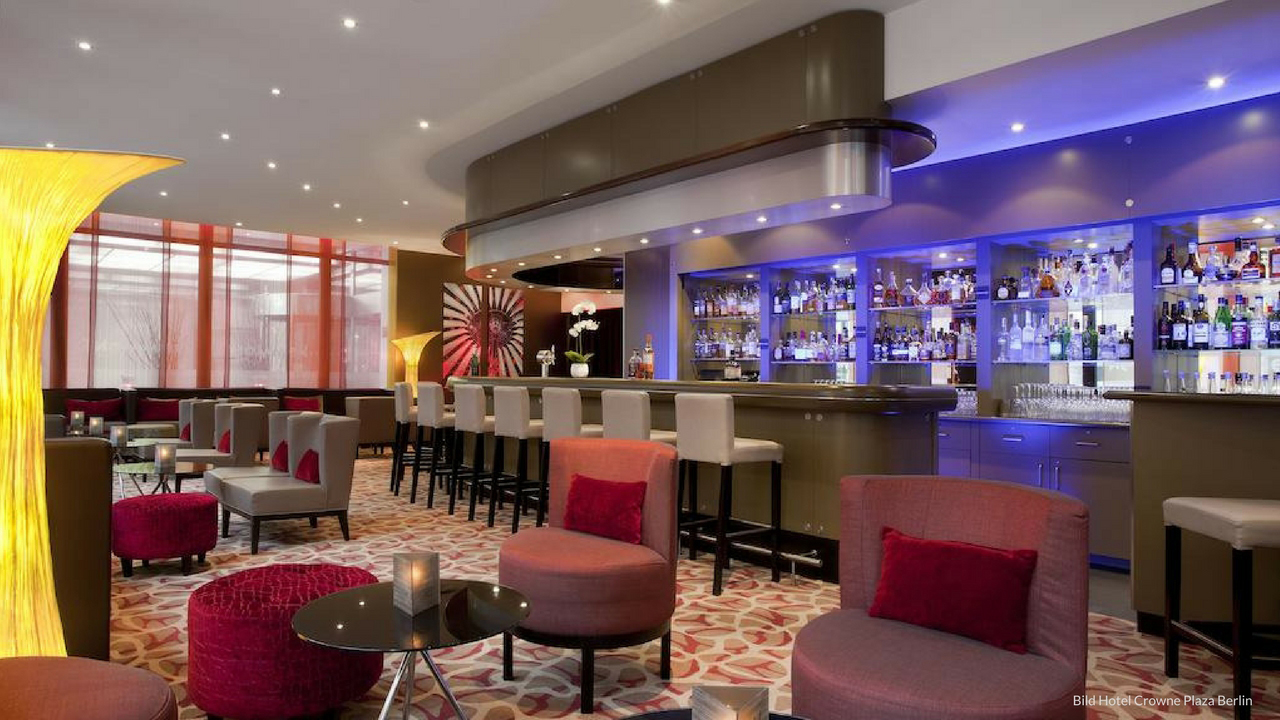 Bar im Hotel Crowne Plaza Berlin