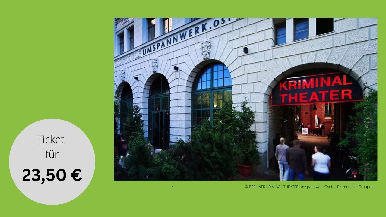 Kriminaltheater Berlin Spielplan