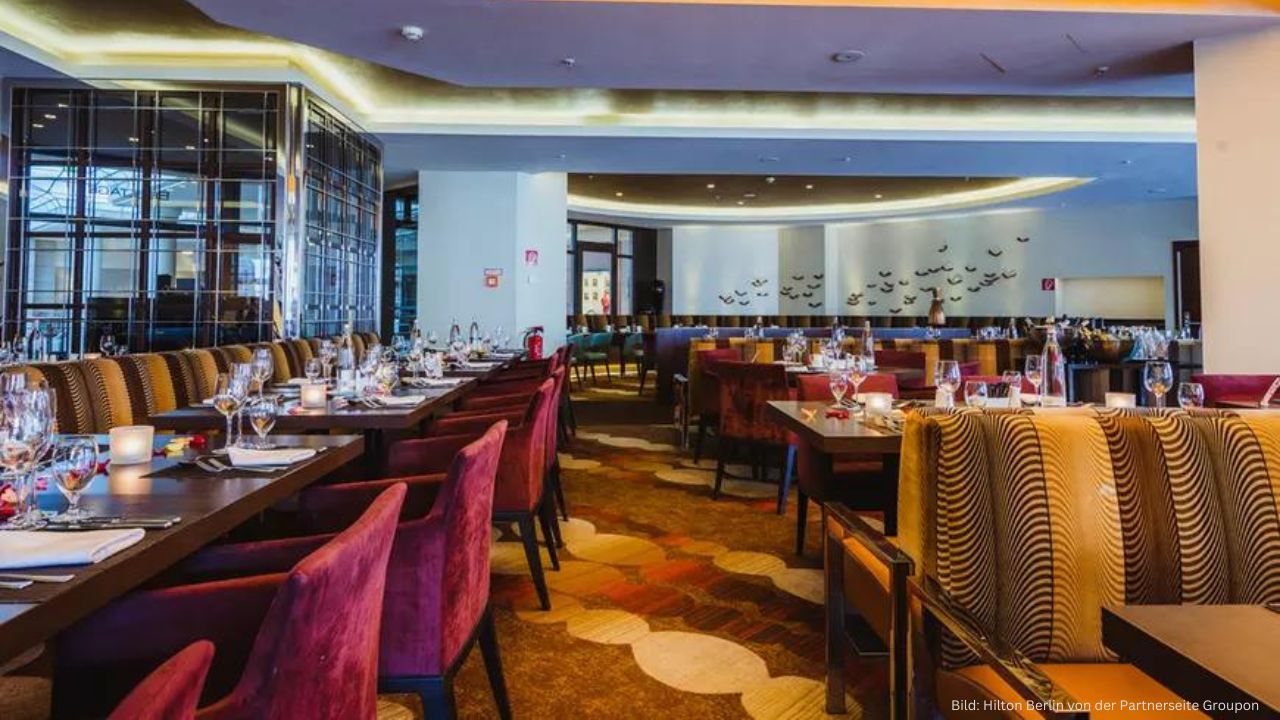 Restaurant Beletage des Hilton Hotels Berlin1