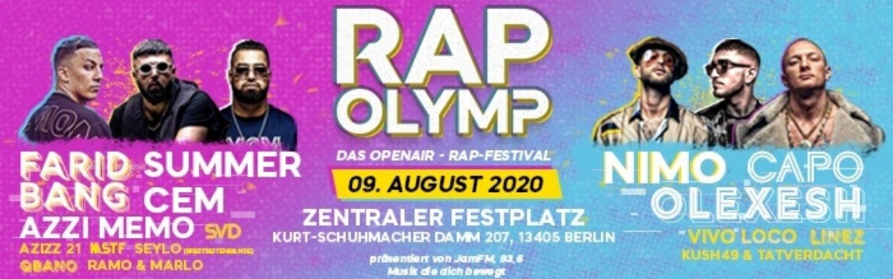 Open Air Festival RapOlymp 2020