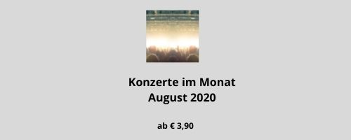 Konzerte im August 2020