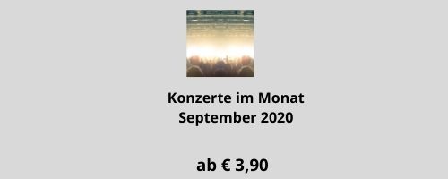 Konzerte im September 2020