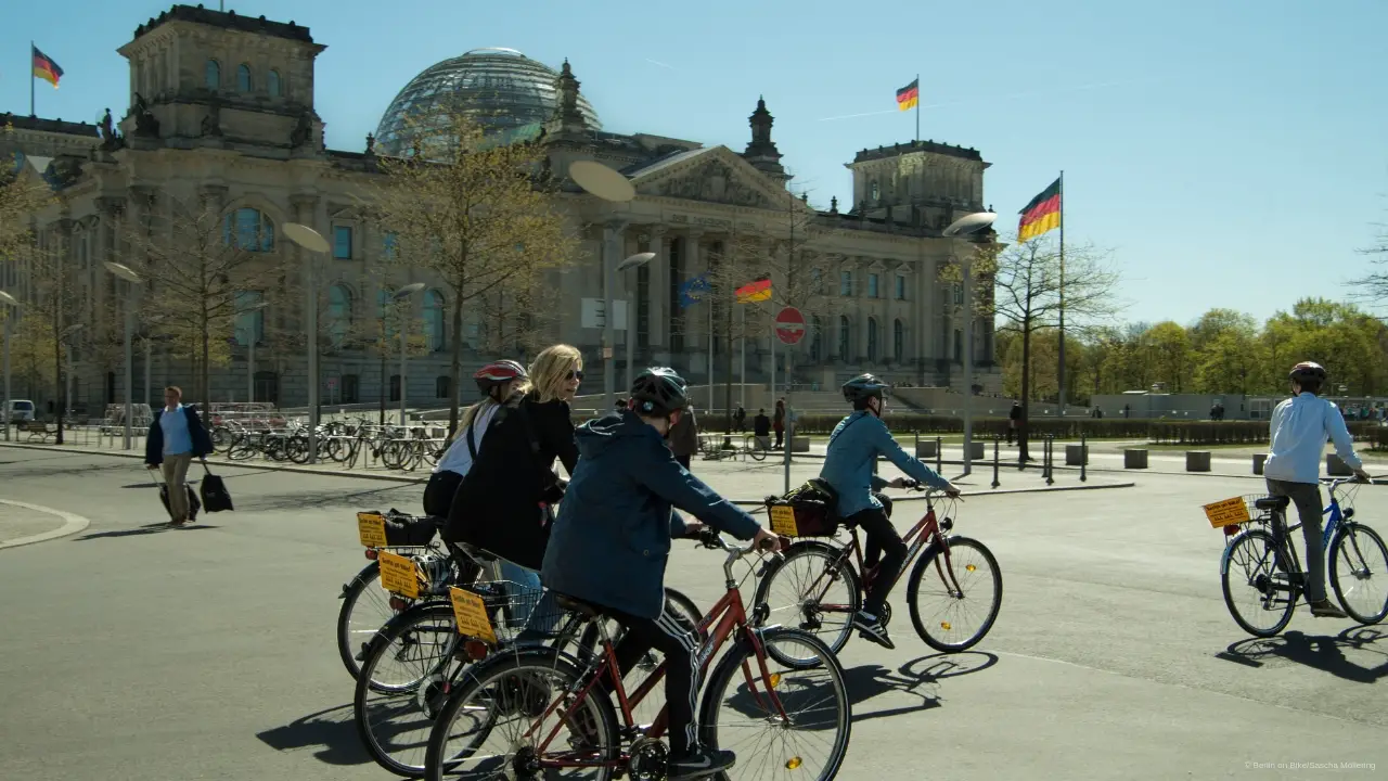 Radtour Berlin Reichstag