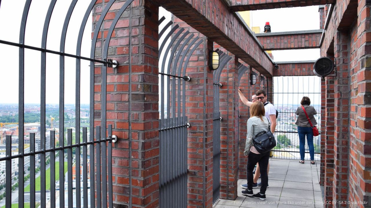 Aussichtsplattform Panoramapunkt in Berlin