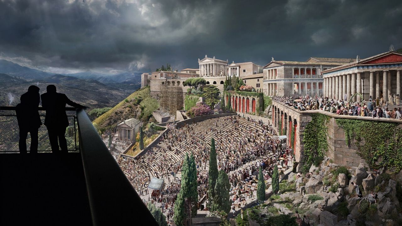 Pergamonmuseum. Das Panorama auf der Museumsinsel in Berlin
