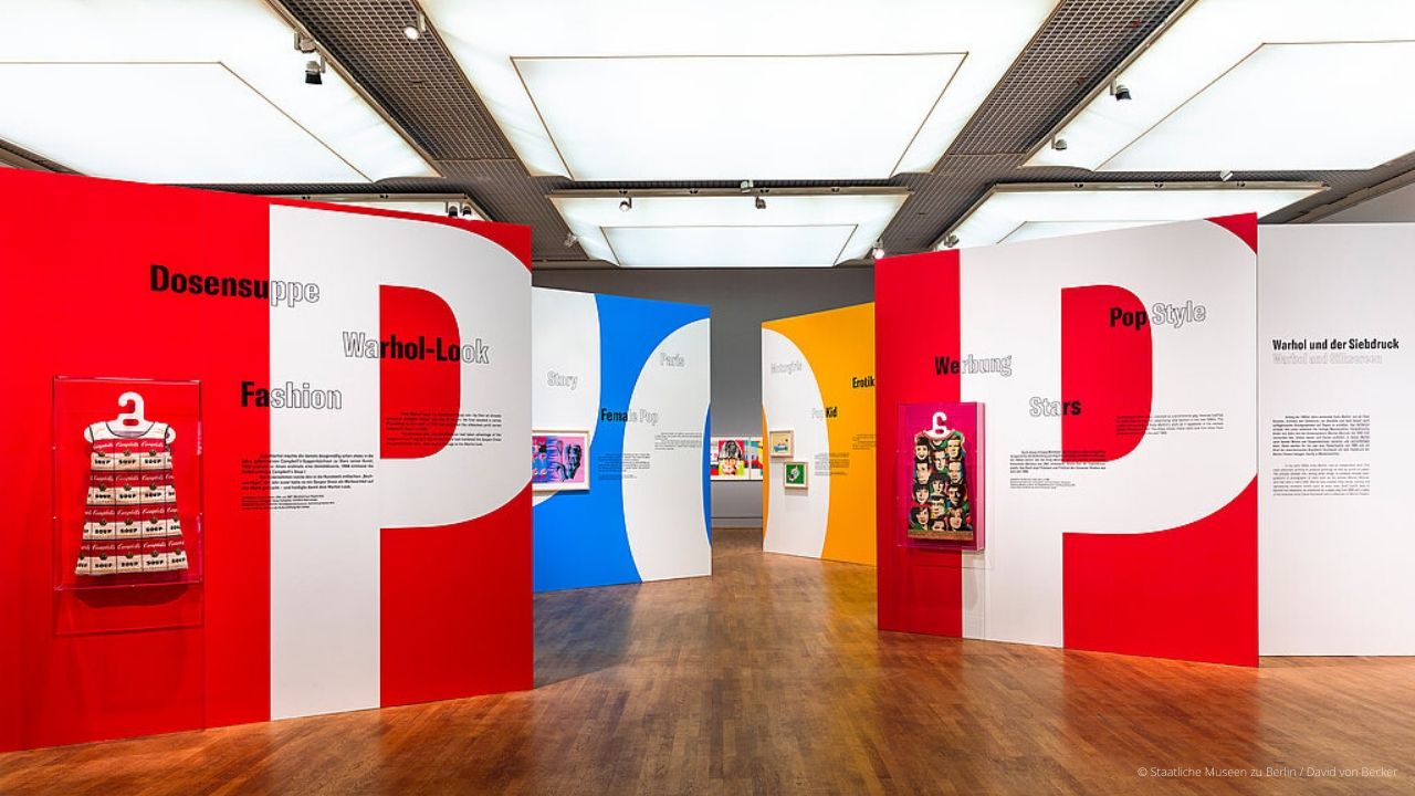 Sonderausstellungshallen Ausstellung Pop on Paper 