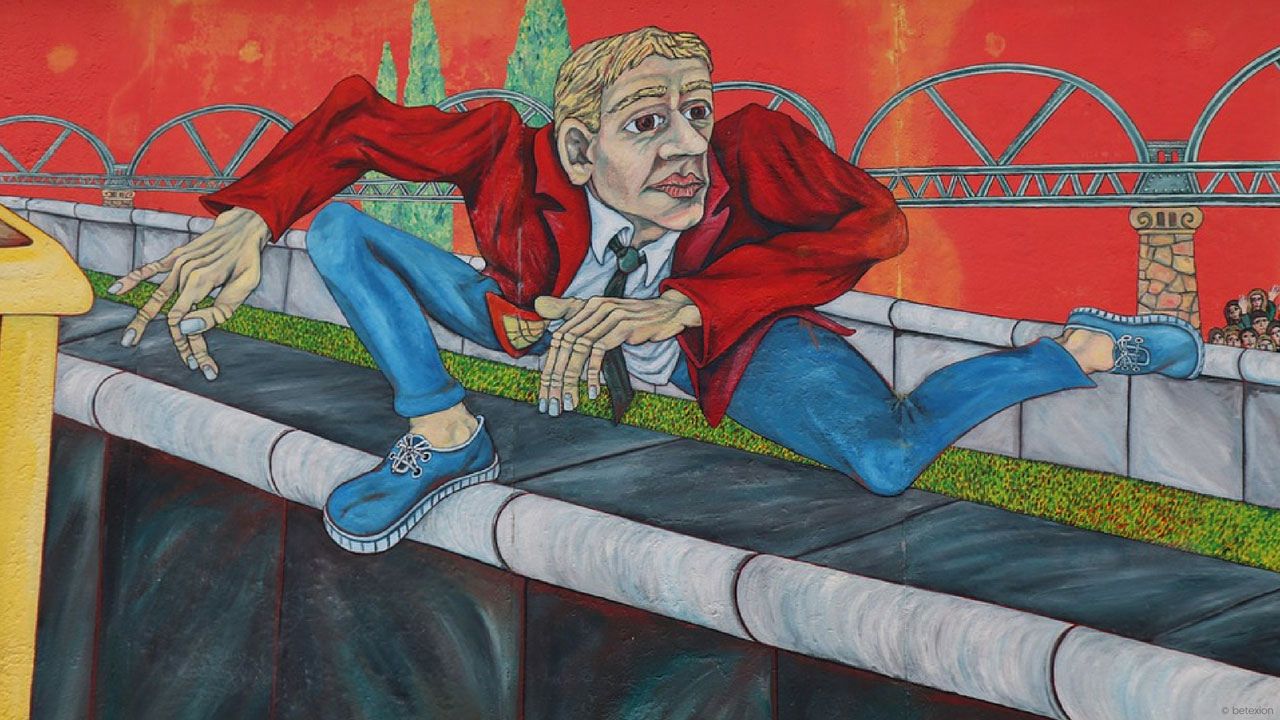 East Side Gallery in Berlin