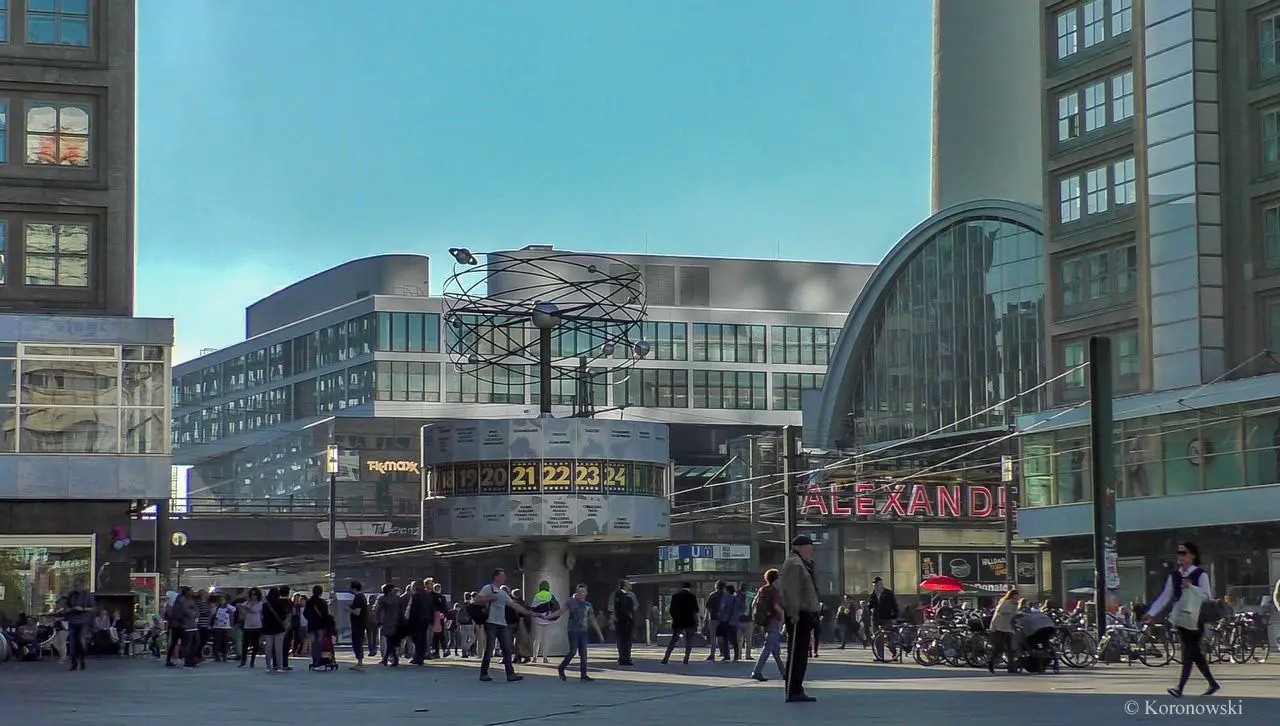 Alexanderplatz is one of the most important places in Berlin