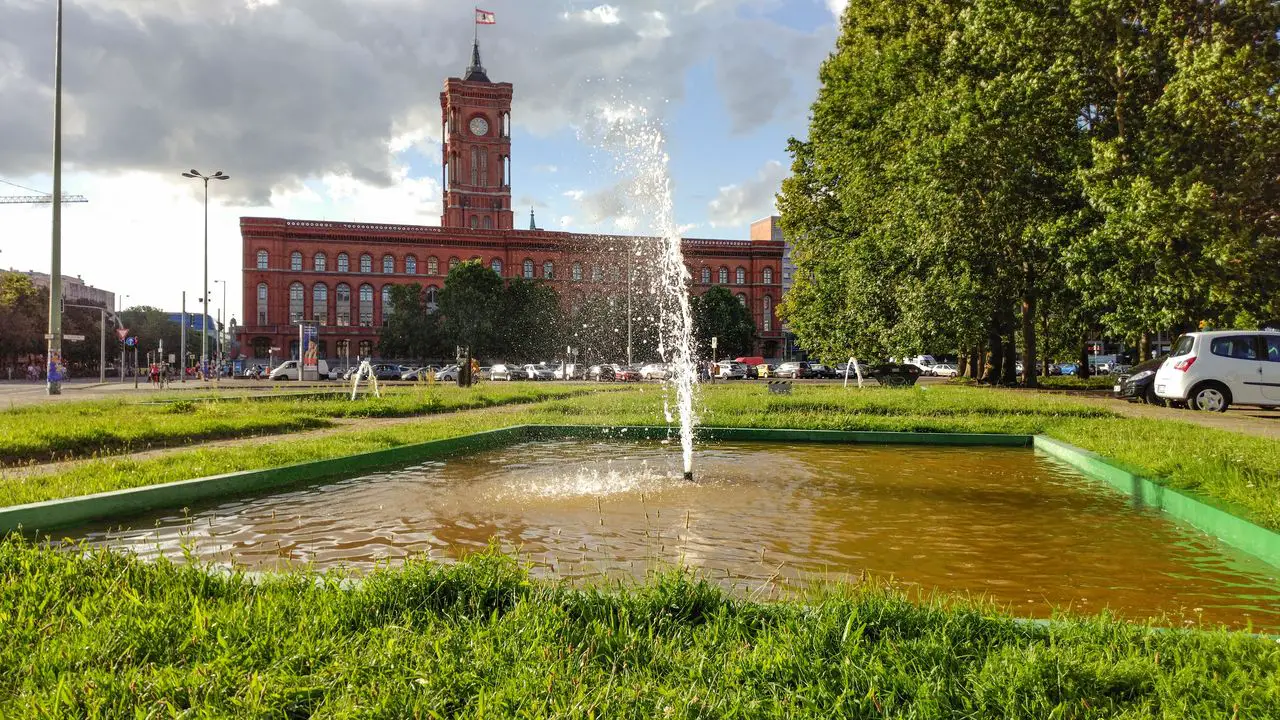 Rote Rathaus in Berlin - Sitz des Regierenden Bürgermeister
