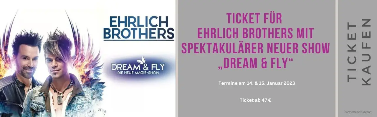 Ehrlich Brothers mit spektakulärer neuer Show Dream Fly