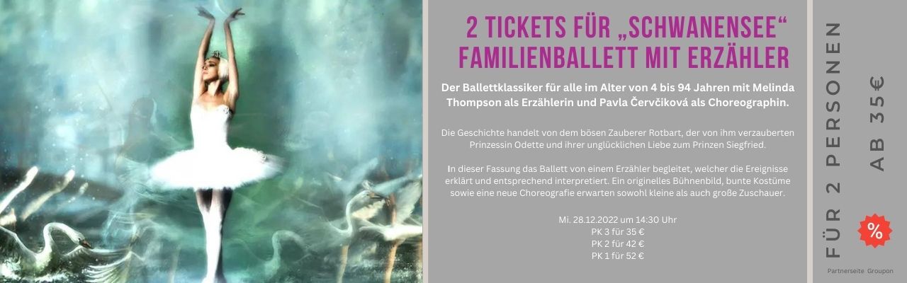 2 Tickets für Schwanensee für Kinder in Berlin