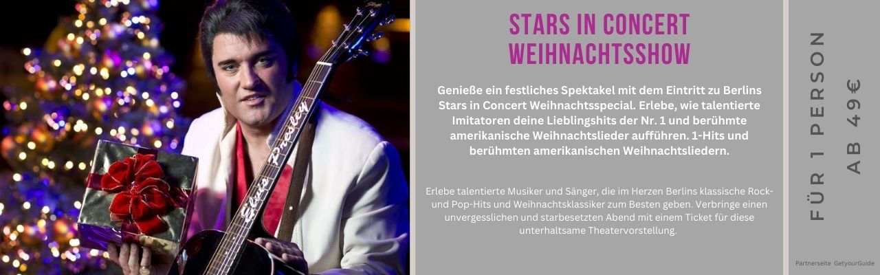 Stars in Concert Weihnachtsshow in Berlin