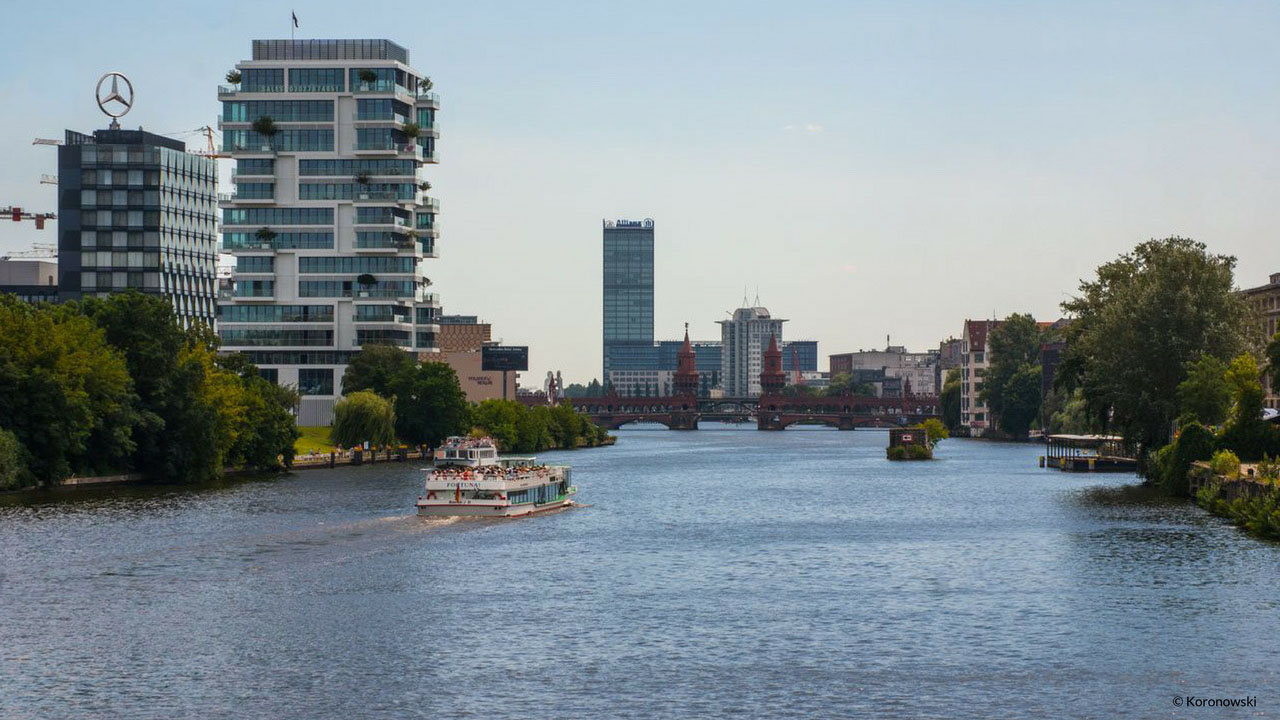 Blick auf die Oberbaumbrücke