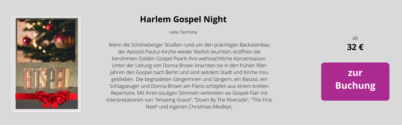 Harlem Gospel Night