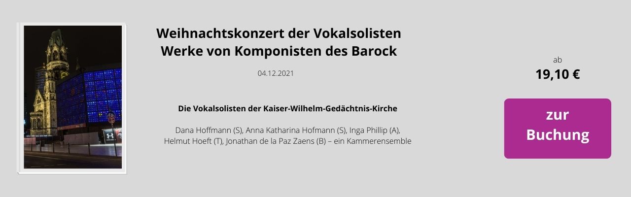 Weihnachtskonzert der Vokalsolisten 1