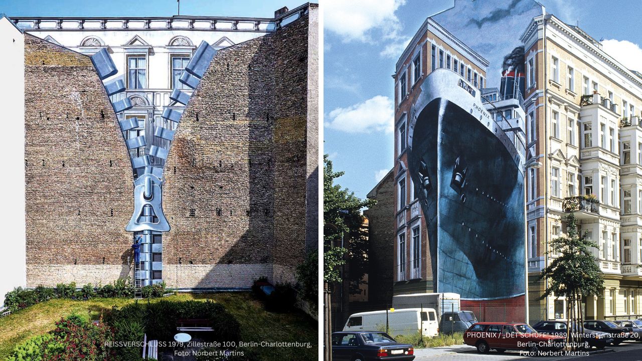 Die gemalte Stadt Fassadenbilder von Gert Neuhaus 2