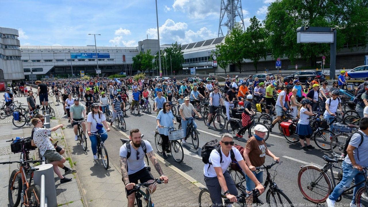 Berliner Fahrradsternfahrt 2023