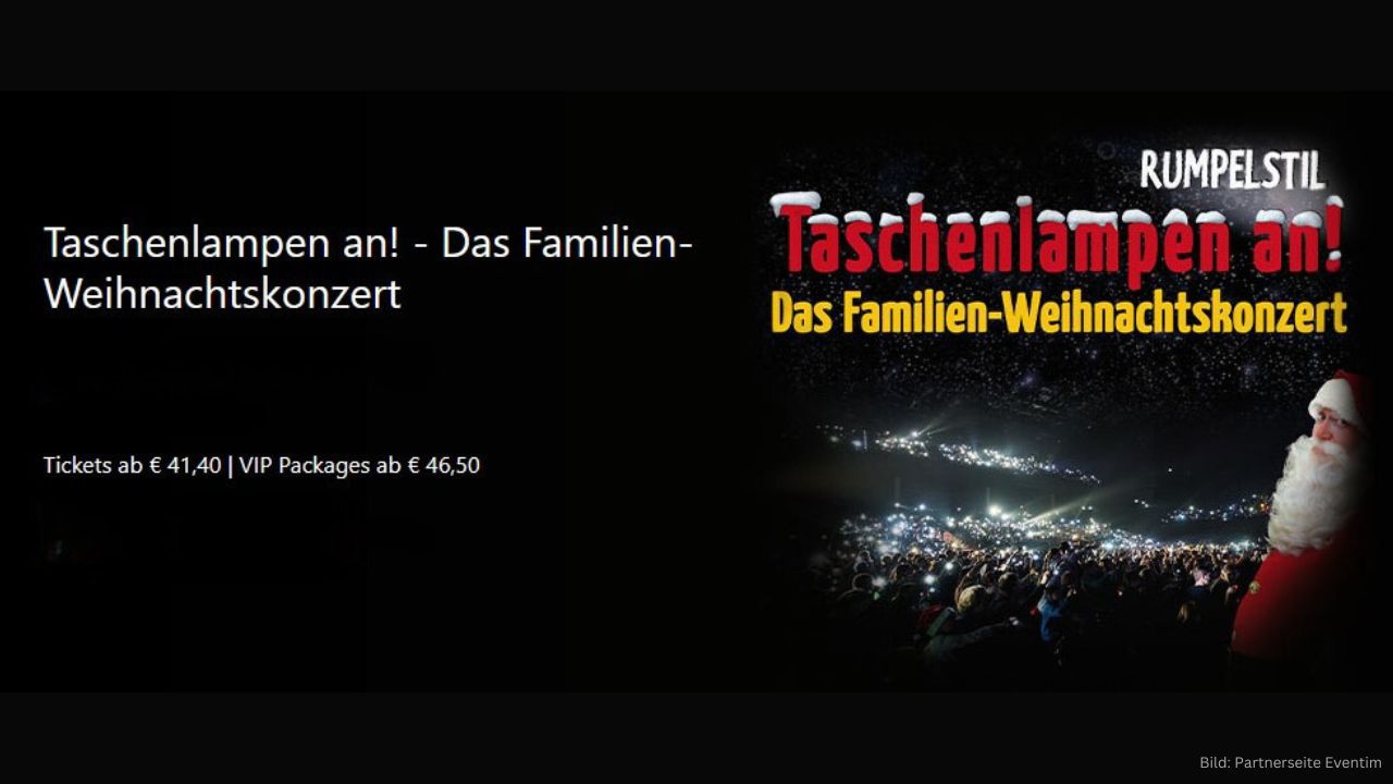 Taschenlampen an! - Das Familien-Weihnachtskonzert