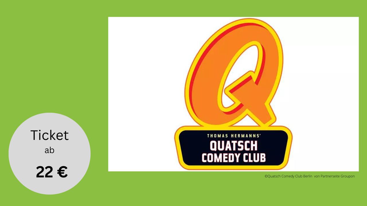 Theater in Berlin - Besuchen Sie den Quatsch Comedy Club.