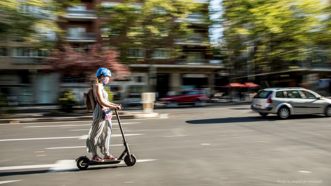 E-Scooter durch Berlin