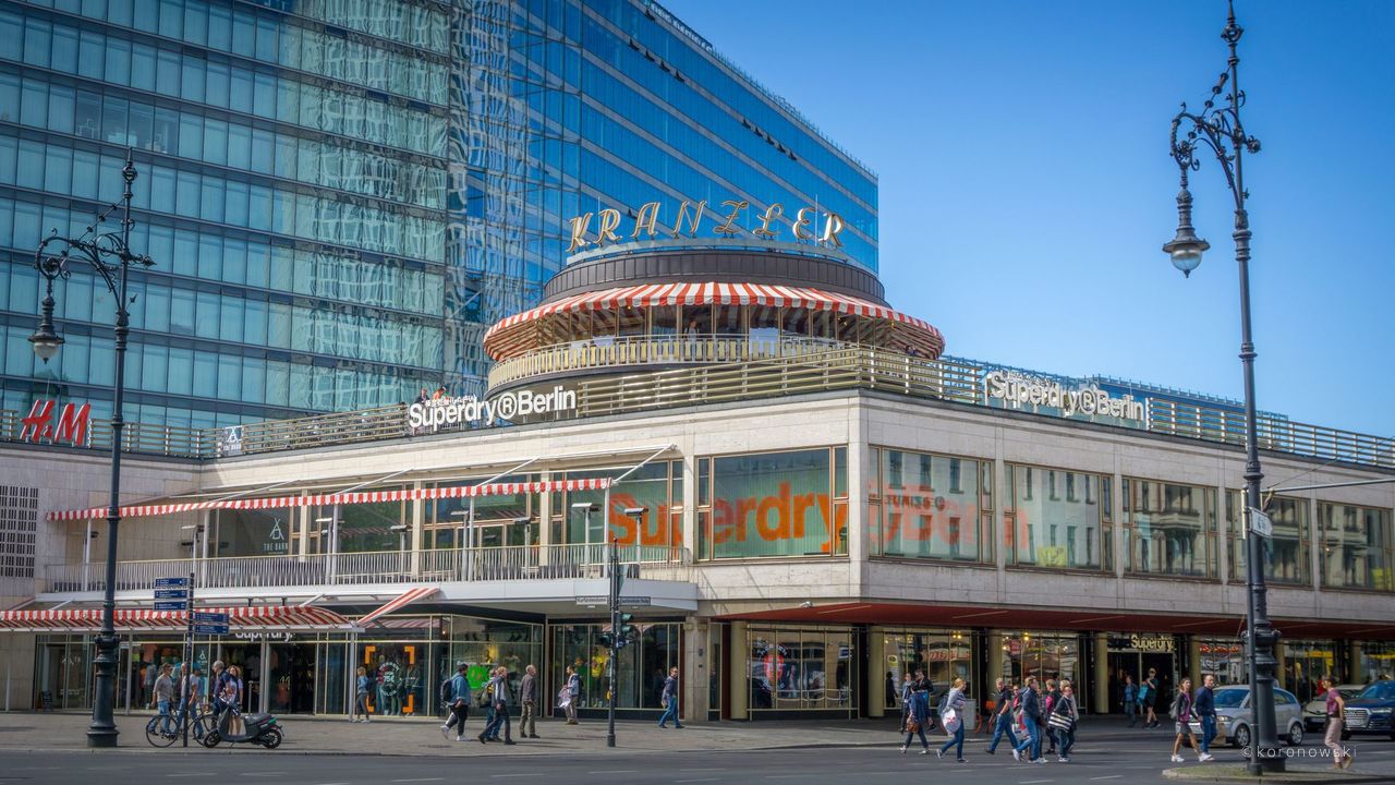 Besuchen Sie das Kranzlereck in Berlin auf dem Kurfürstendamm.