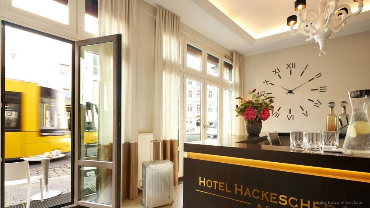 Das Hotel Hackescher Markt in Berlin.