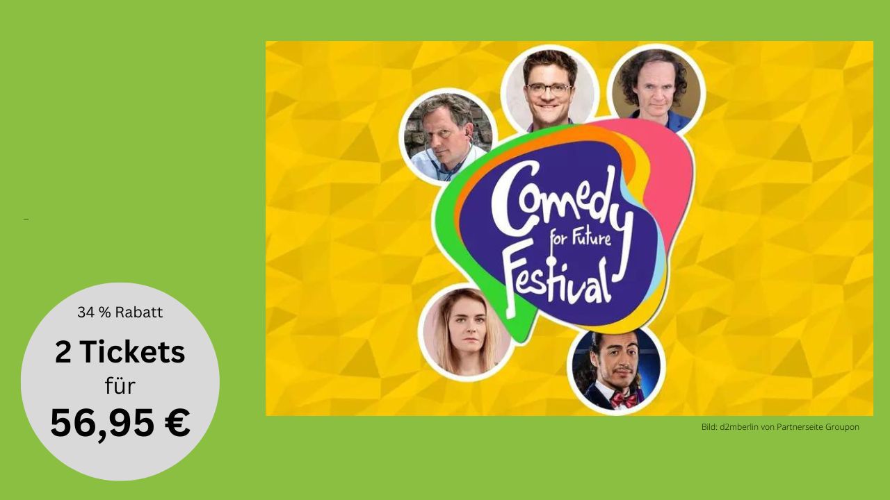 Comedy for Future Festival 23 - Hurry up! in Berlin