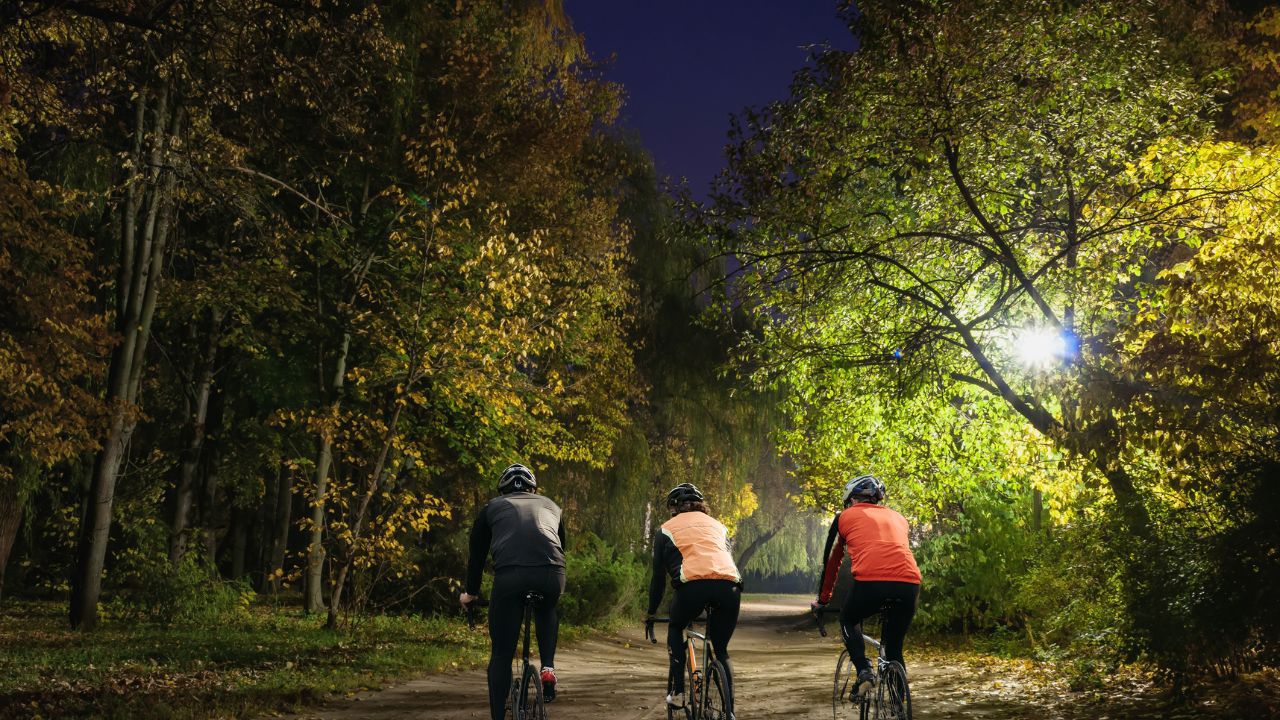 Fahrradtour bei Nacht