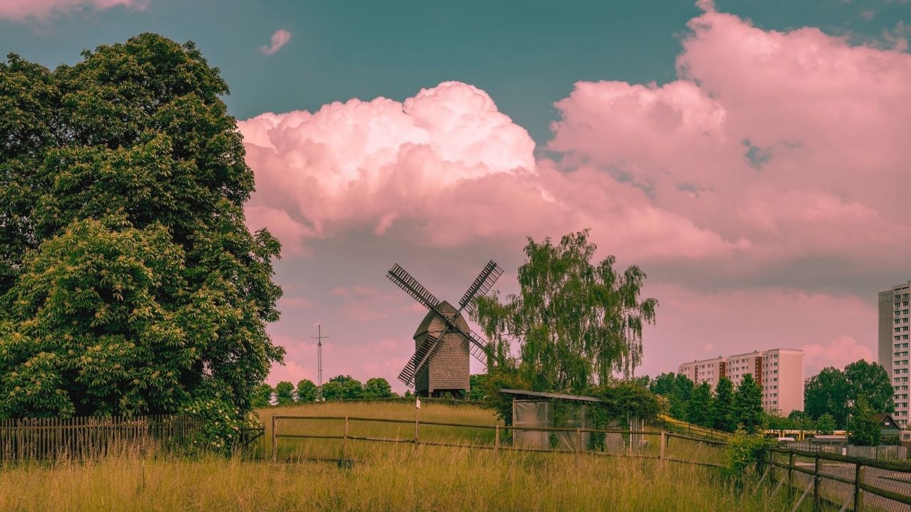 Windmühlen-Besuch