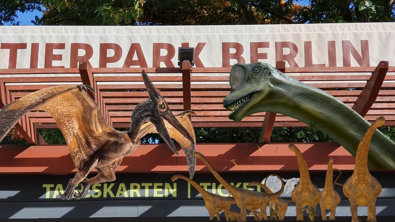 Familien Tipp Berlin Dinowelt im Tierpark