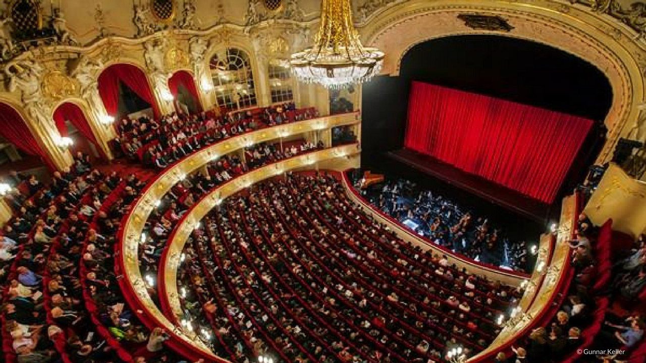 Komische Oper Berlin with its Neo-Baroque Auditorium