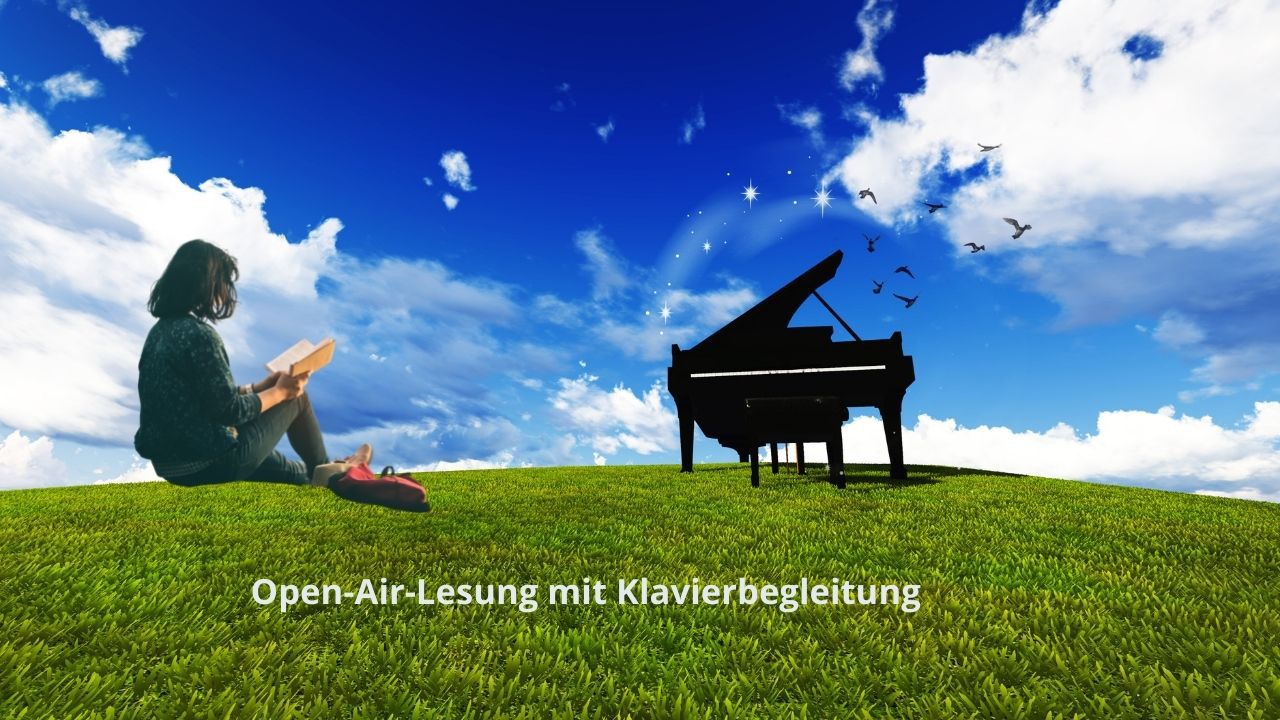 Berlin mal anders: Lesung, Open- Air und Klavier am Samstag, dem 17. Juli