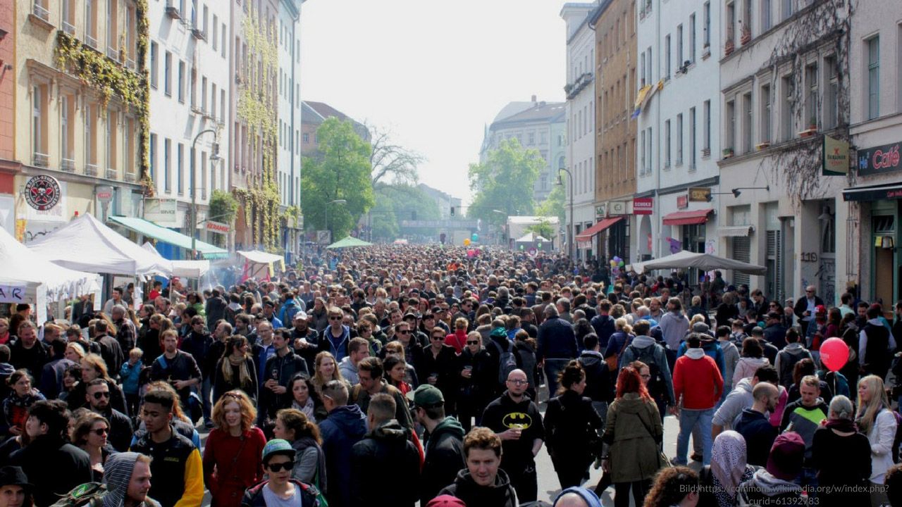 Das Myfest Berlin in Kreuzberg am 1. Mai 2018