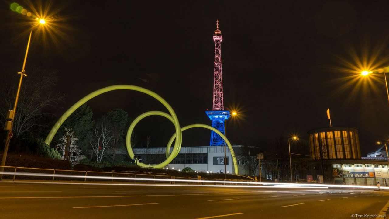 Besuchen Sie den Funkturm in Berlin.