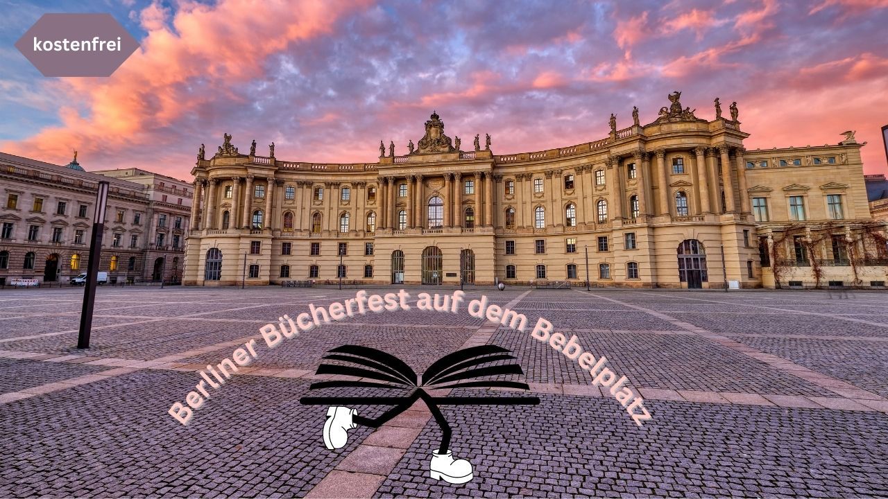 Berlins Bücherfest auf dem Bebelplatz