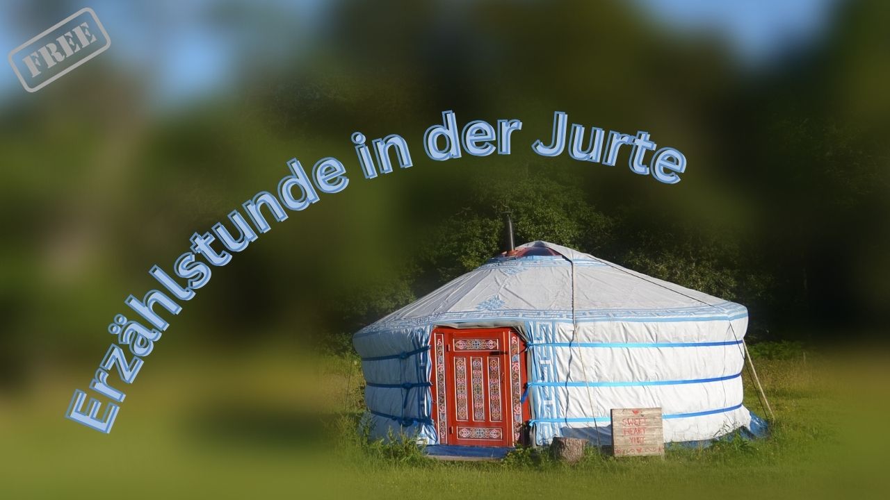 Erzählstunde in der Jurte