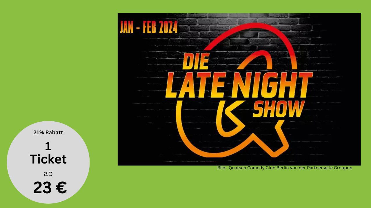 Late-Night-Show im Quatsch Comedy Club Berlin