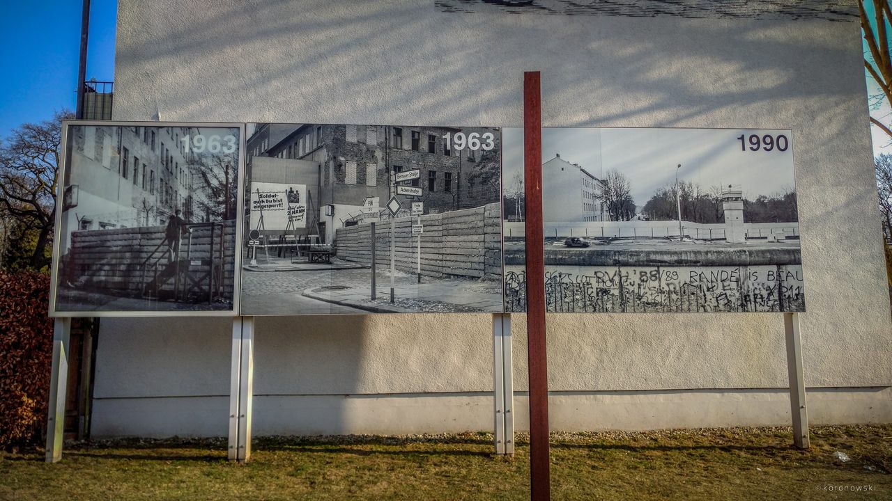 Memorial Bernauer Straße with the tour of a 15 to 17-year-old in the GDR.