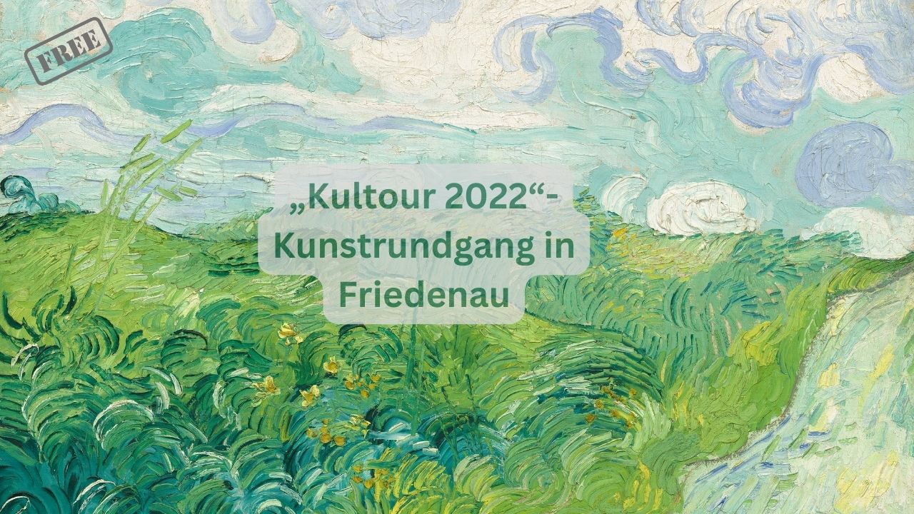 „Kultour 2022“-Kunstrundgang in Friedenau