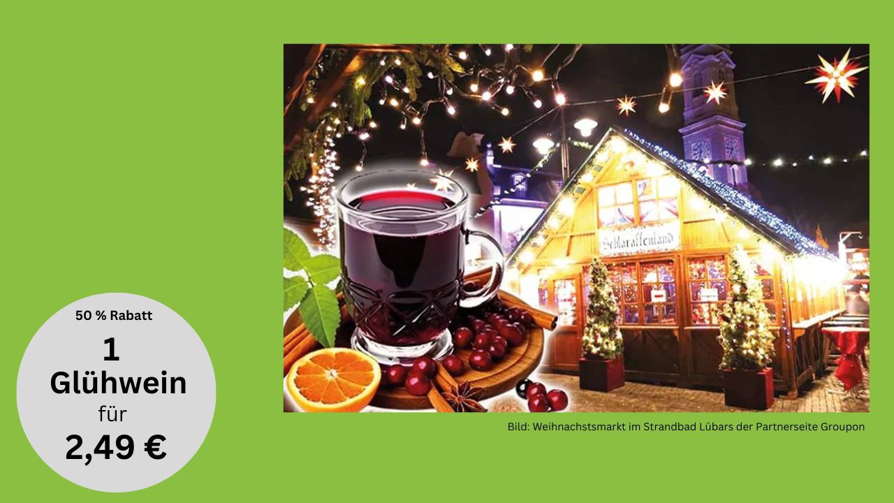 Glühwein im Strandbad Lübars