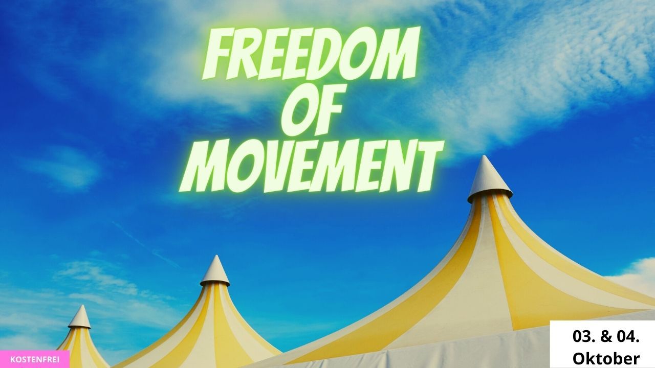 Besuchen Sie das Festival Freedom of Movement in Berlin.