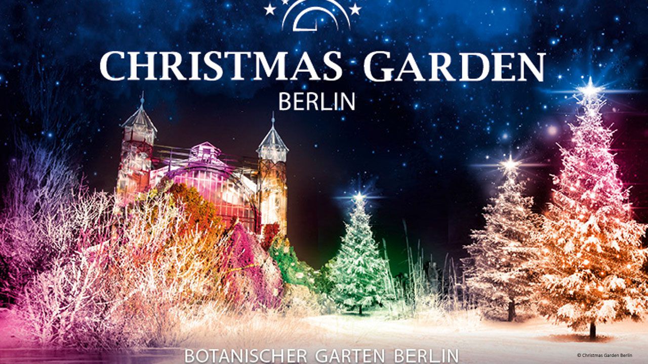 An enchanting walk through the Christmas Garden Berlin - from 16.11. Until 07.01.2018