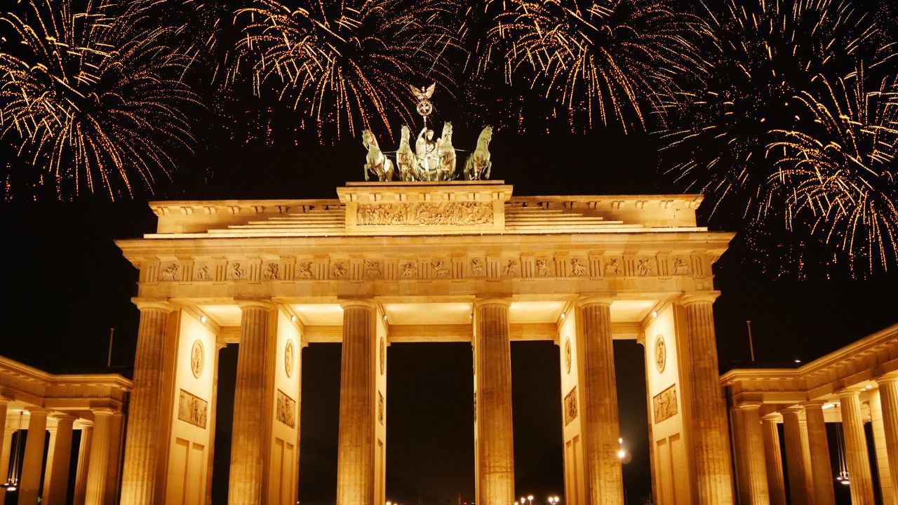 Silvester am Brandenburger Tor