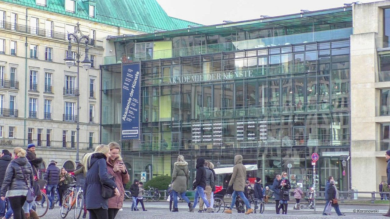 Academy of Arts on Pariser Platz Berlin