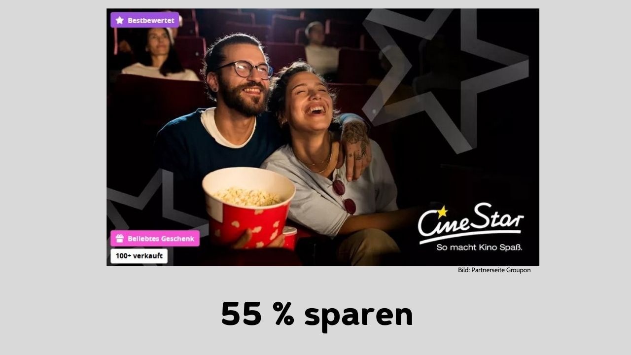 Kinogutscheine CineStar - Partnerseite Groupon