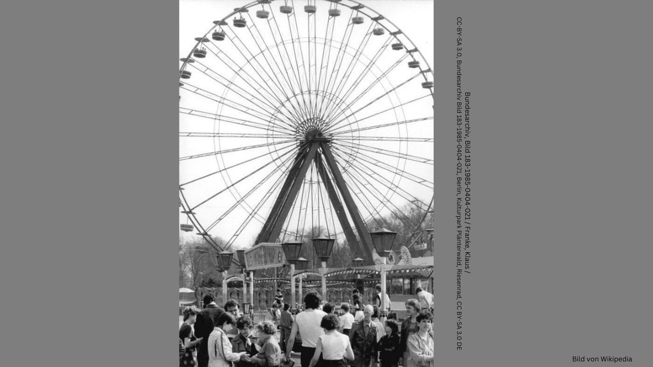 Riesenrad im damaligen Kulturpark Plänterwald (1985)