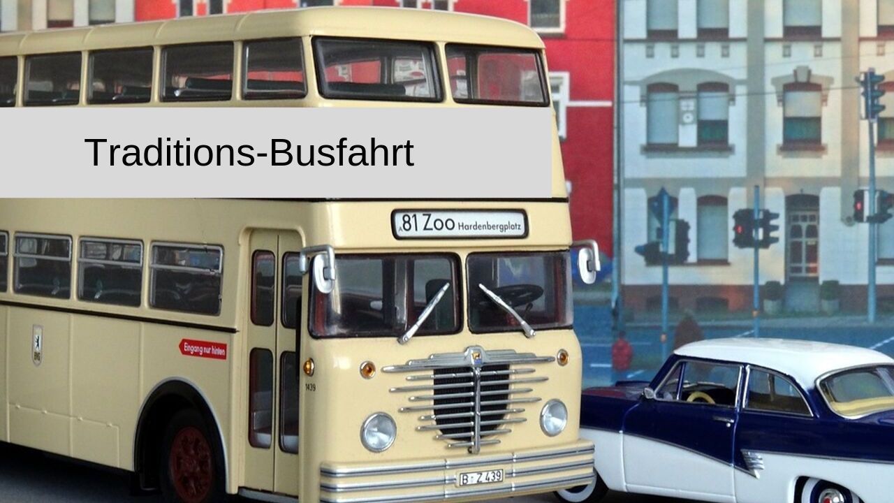 Der Oldtimer-BVG-Bus kann die traditionelle Reise auf der Linie 86 am 05. Oktober 2019 vollziehen und zahlreiche Passagiere in seiner alten Heimat mitnehmen! 