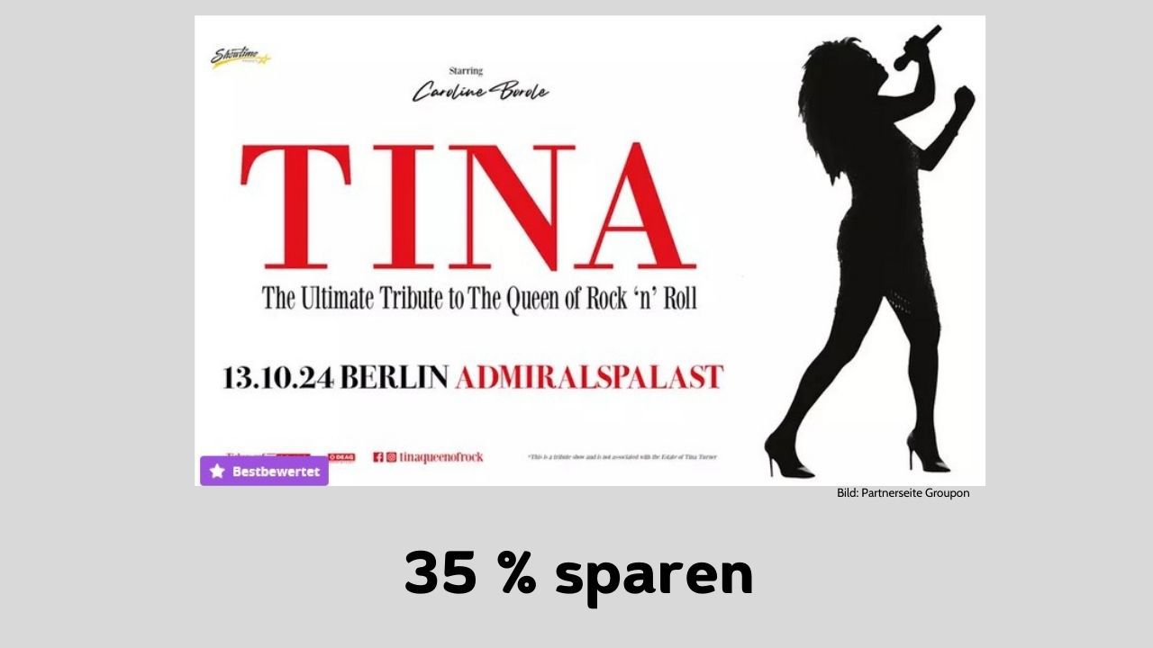 Tinas Tribute-Show - Partnerseite Groupon